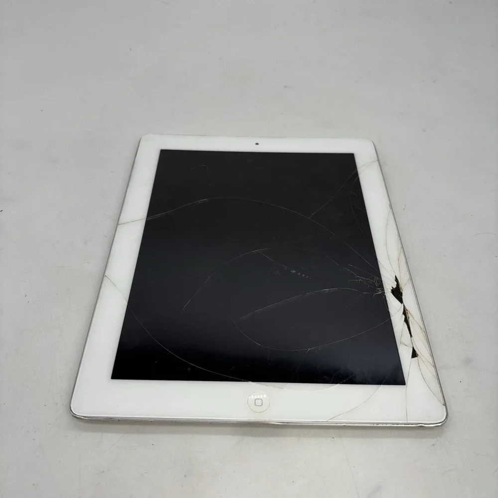Apple iPad 2 A1395 16GB Wi-Fi Tablet Cracked Screen Broken For Parts & Repair